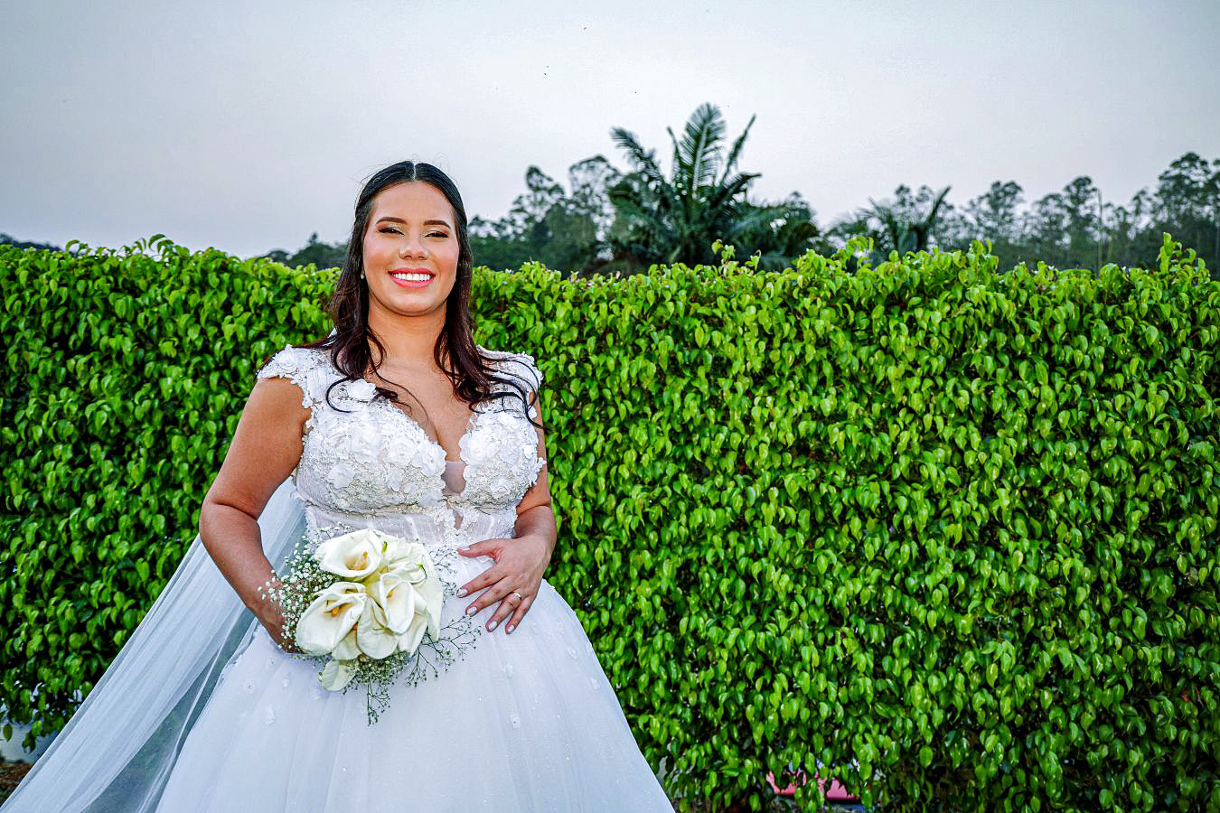 Fotografia dos noivos